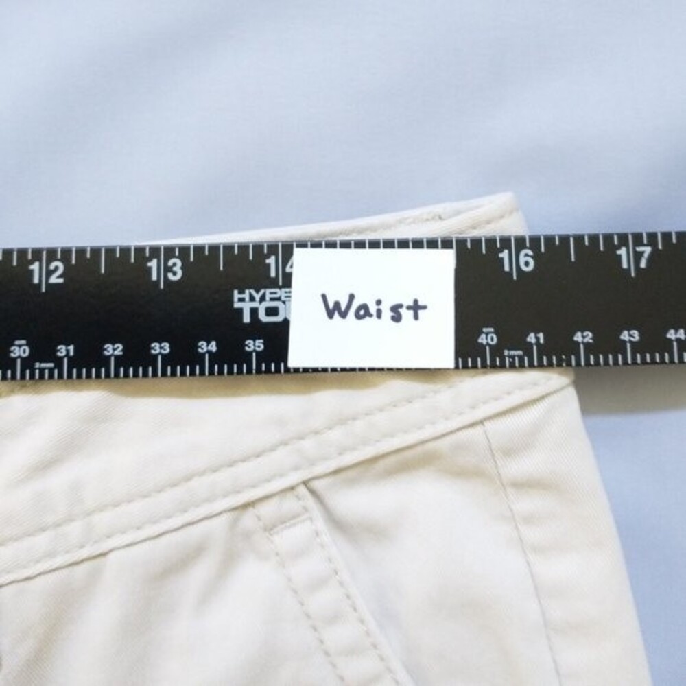 Eddie Bauer Womens Shorts 6 Beige/Cream Legend Wash Cotton 11" Inseam - Picture 8 of 12